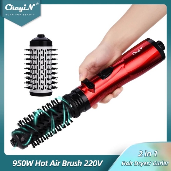 Professional Hair Curler and Dryer Brush